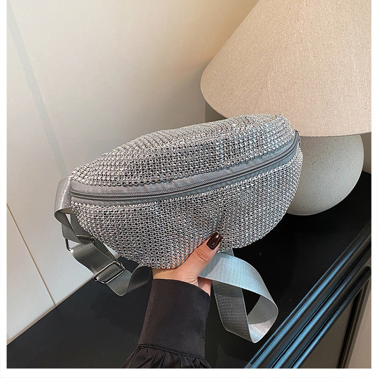 Shimmering Rhinestone-Embellished Fanny Pack Stornfield