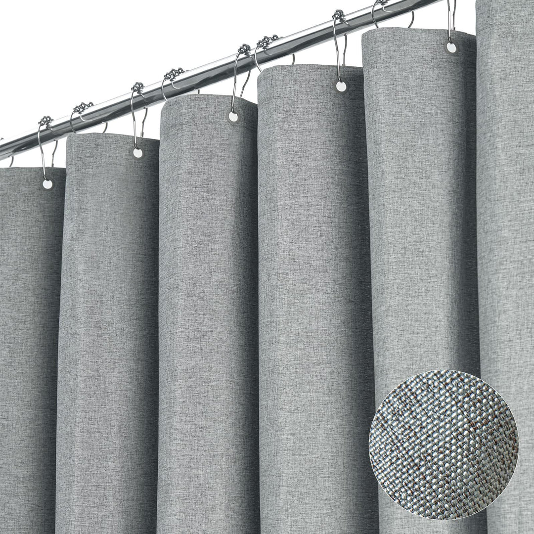 Textured Fabric Shower Curtain Stornfield