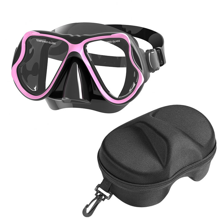 Diving mask with wide field of vision and comfortable wearing comfort Stornfield