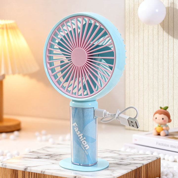 Women's Portable Battery-Powered Fan with Stylish Design Stornfield