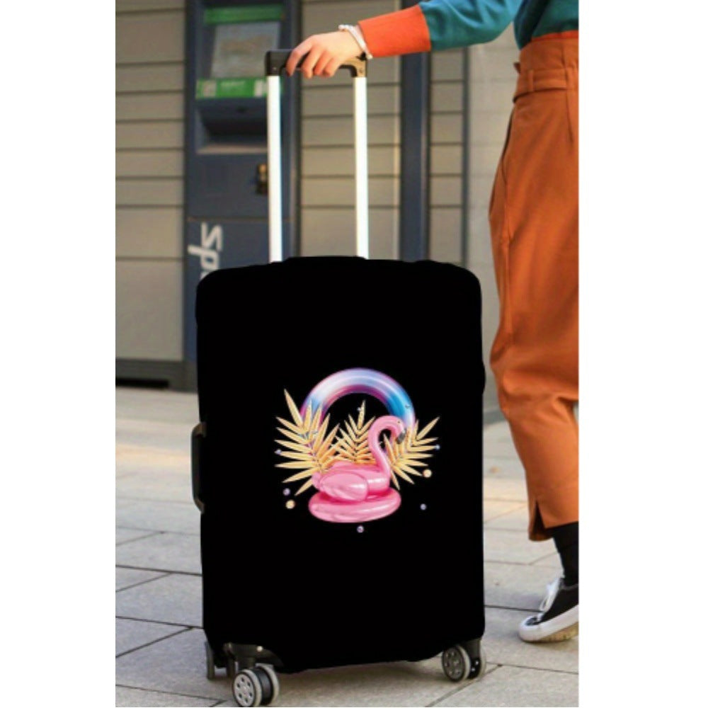 Women's Hardshell Travel Suitcase with Eye-Catching Flamingo Design Stornfield
