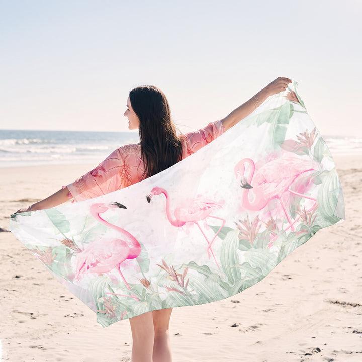 Beach towel in elegant jellyfish design Stornfield