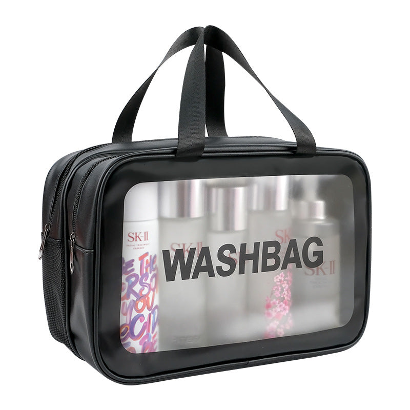 Cosmetic Travel Bag With Transparent Front Stornfield