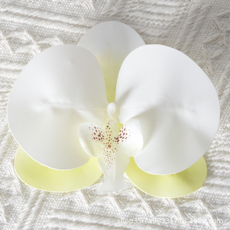 Elegant Fabric Orchid Hair Clip