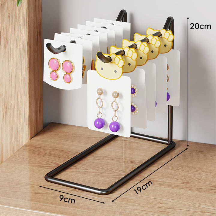 Vertical Bracelet and Bangle Display Stand with Rectangular Base