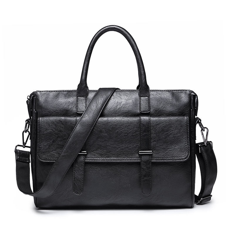 Stylish business briefcase with multiple compartments Stornfield