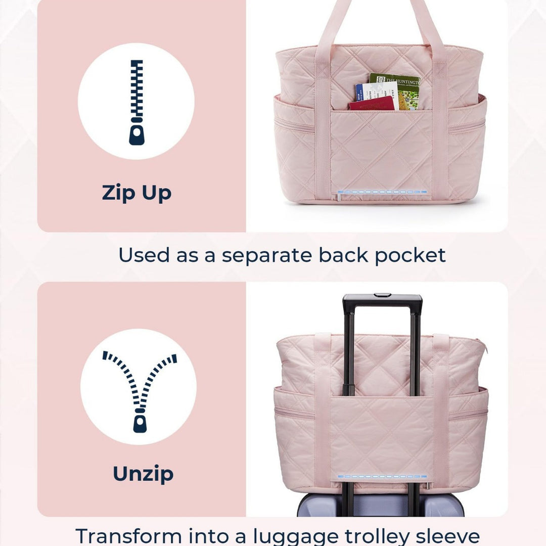 Embossed everyday tote bag Stornfield
