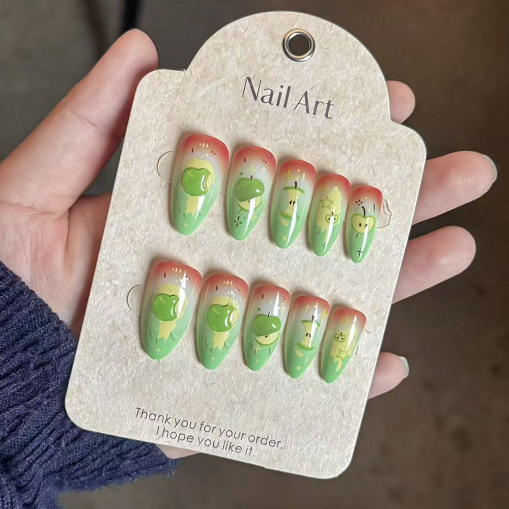 Whimsical Cute Character Press-On Nails Stornfield