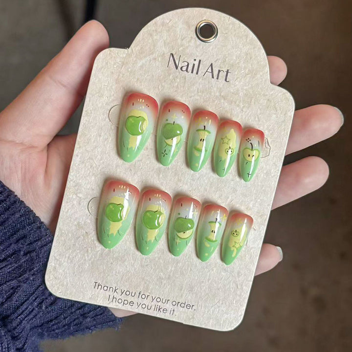 Whimsical Cute Character Press-On Nails Stornfield