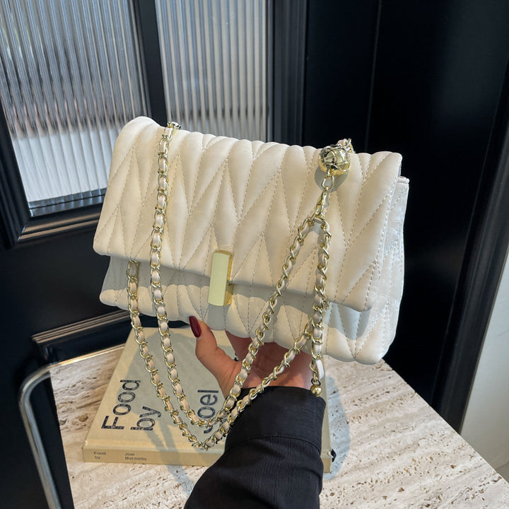 Quilted Chain-Strap Handbag Stornfield