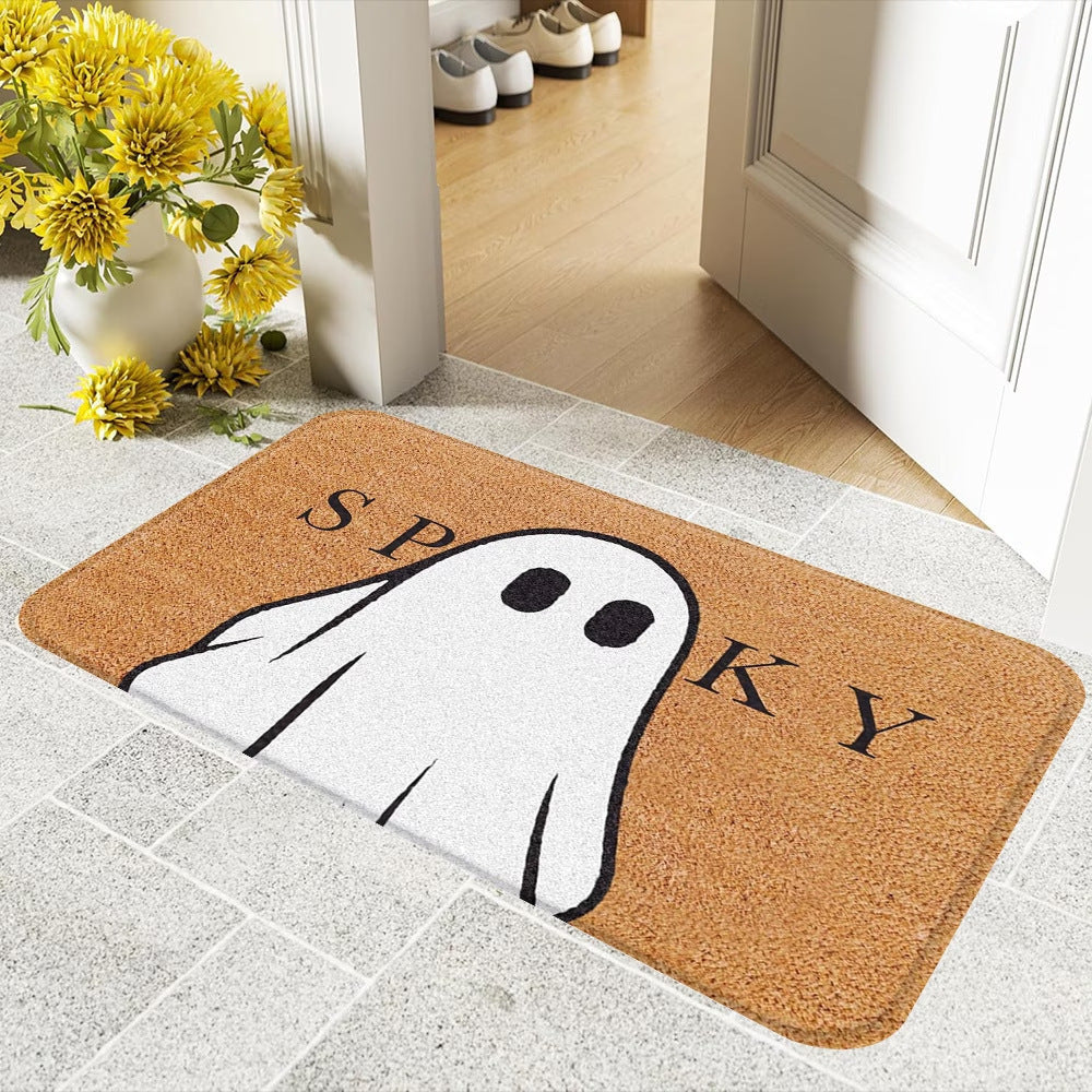 Halloween-Themed Decorative Doormat