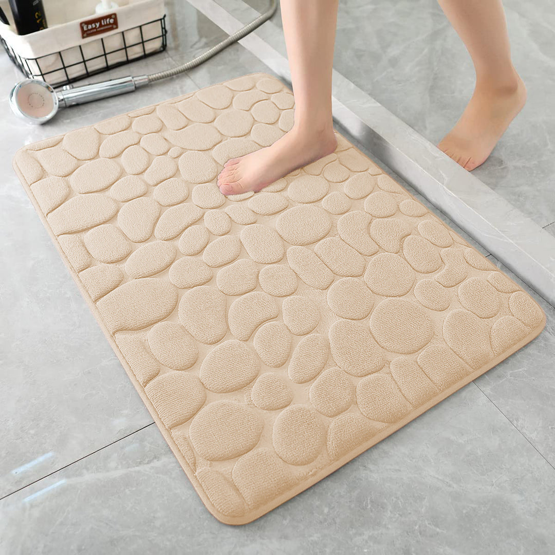 Soft Textured Memory Foam Bath Mat