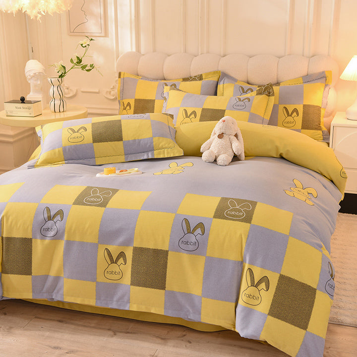 Luxury Striped Bedding Set