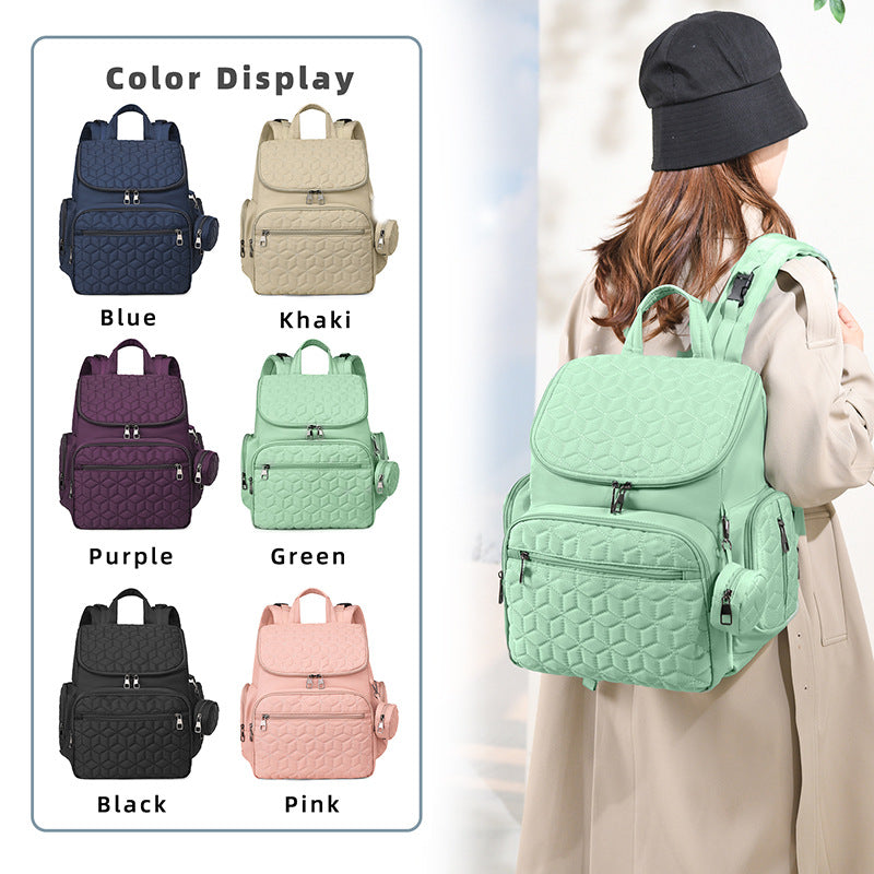 Quilted Multi-Compartment Backpack Stornfield