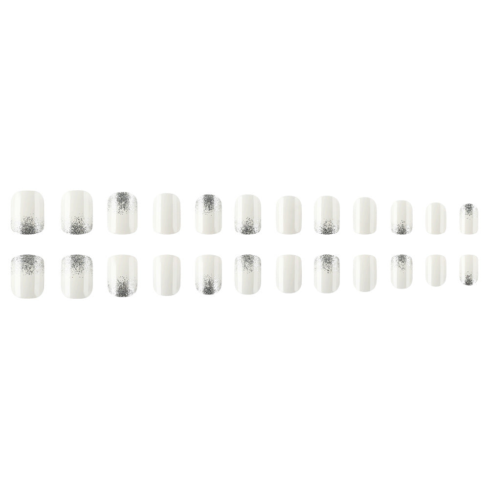 Elegant Glitter Tip Nail Art Set Stornfield