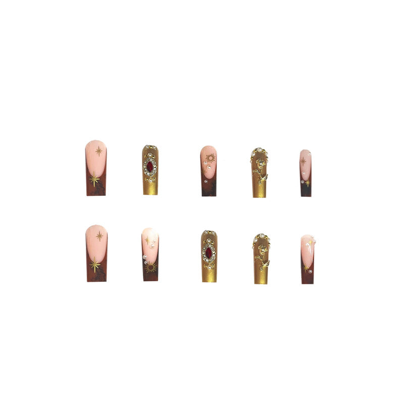 Artistic Luxury Press-On Nails Stornfield