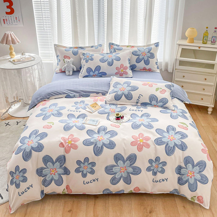 Modern Graphic Print Bedding Set