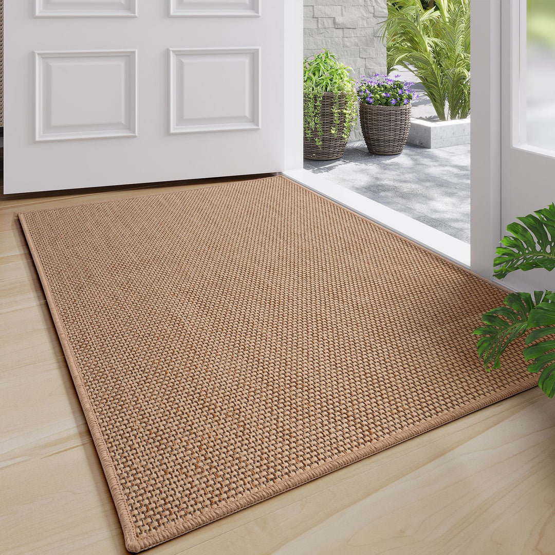 Textured Entryway Rug
