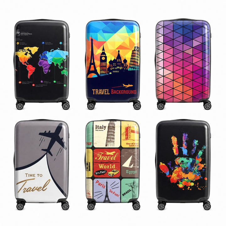Camouflage Patterned Hard Shell Luggage Stornfield