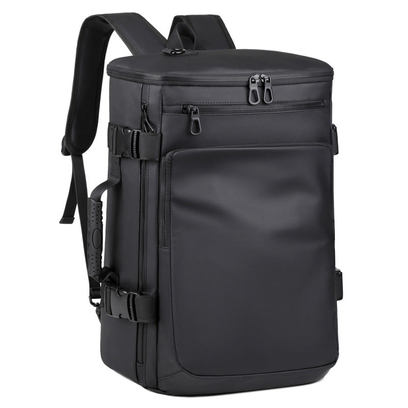 Urban Backpack with Reinforced Laptop Compartment and Comprehensive Organization System Stornfield