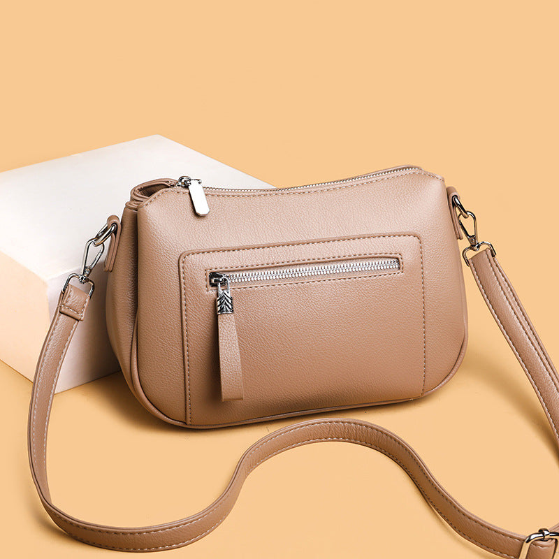 Casual Leather Crossbody Bag Stornfield