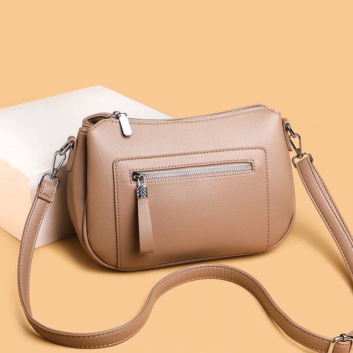 Casual Leather Crossbody Bag Stornfield