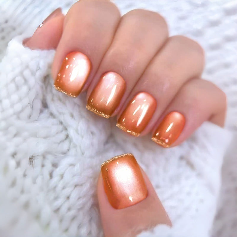 Premium Glossy Gel Press-On Nail Set Stornfield