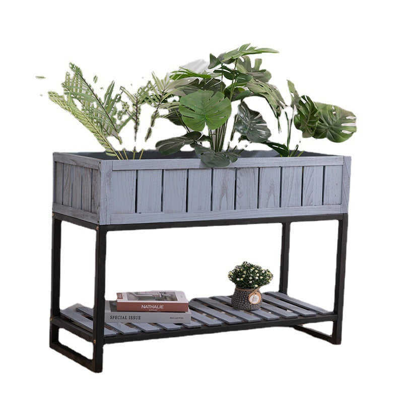 Wooden Planter Stand Stornfield