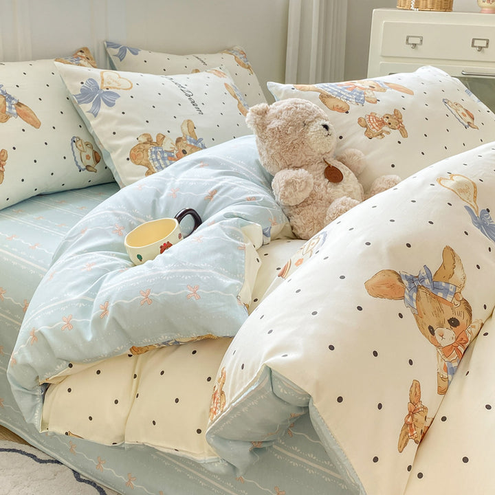 Floral Print Bed Linen Set