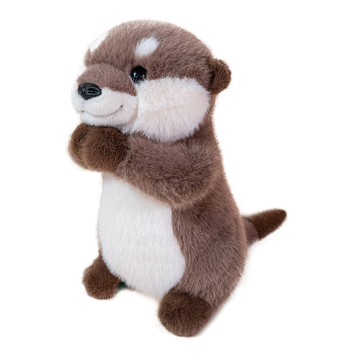 Plush Interactive Otter Stuffed Animal with Luxurious Soft Fur and Poseable Paws Stornfield