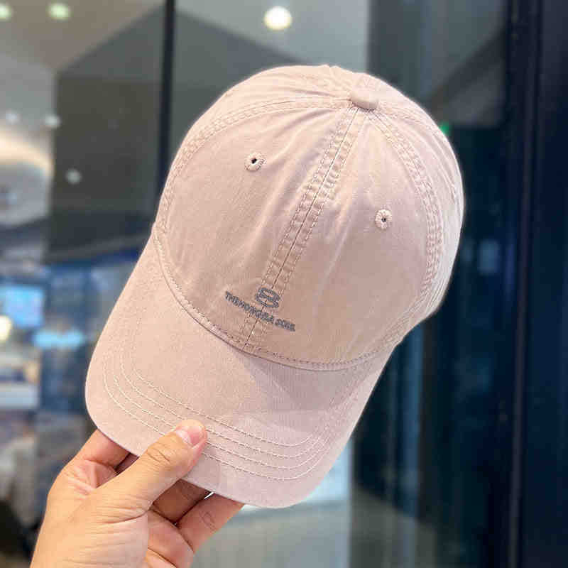 Men's Distressed Cotton Baseball Cap Stornfield