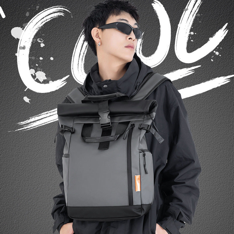 Roll-Top Waterproof Travel Backpack Stornfield