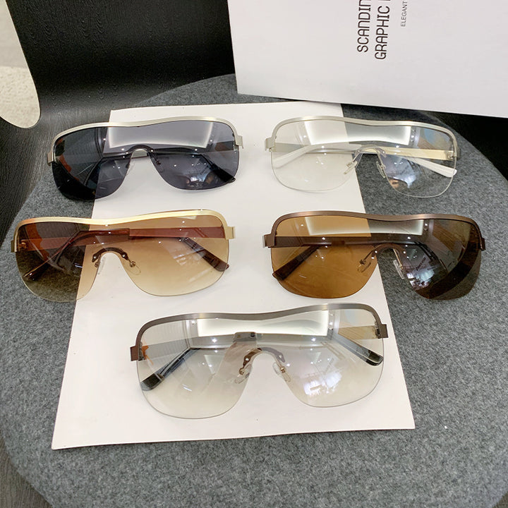 Women's sporty sunglasses in futuristic design with large field of view Stornfield