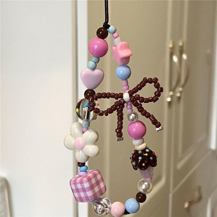 Decorative Beaded Phone Charm Stornfield 1790135941