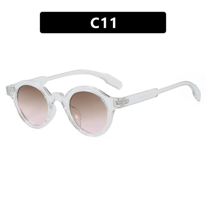 Women's fashionable round sunglasses with high-quality, flexible frame Stornfield