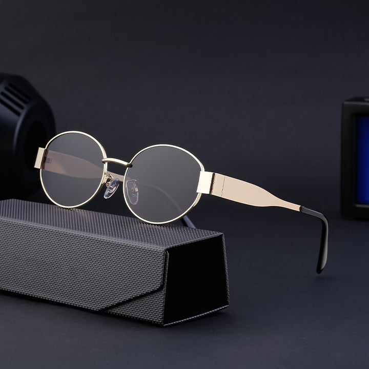 Ladies fashionable sunglasses in elegant oval design Stornfield