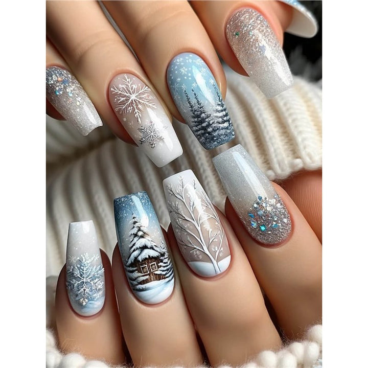 Festive Holiday Nail Art Stornfield