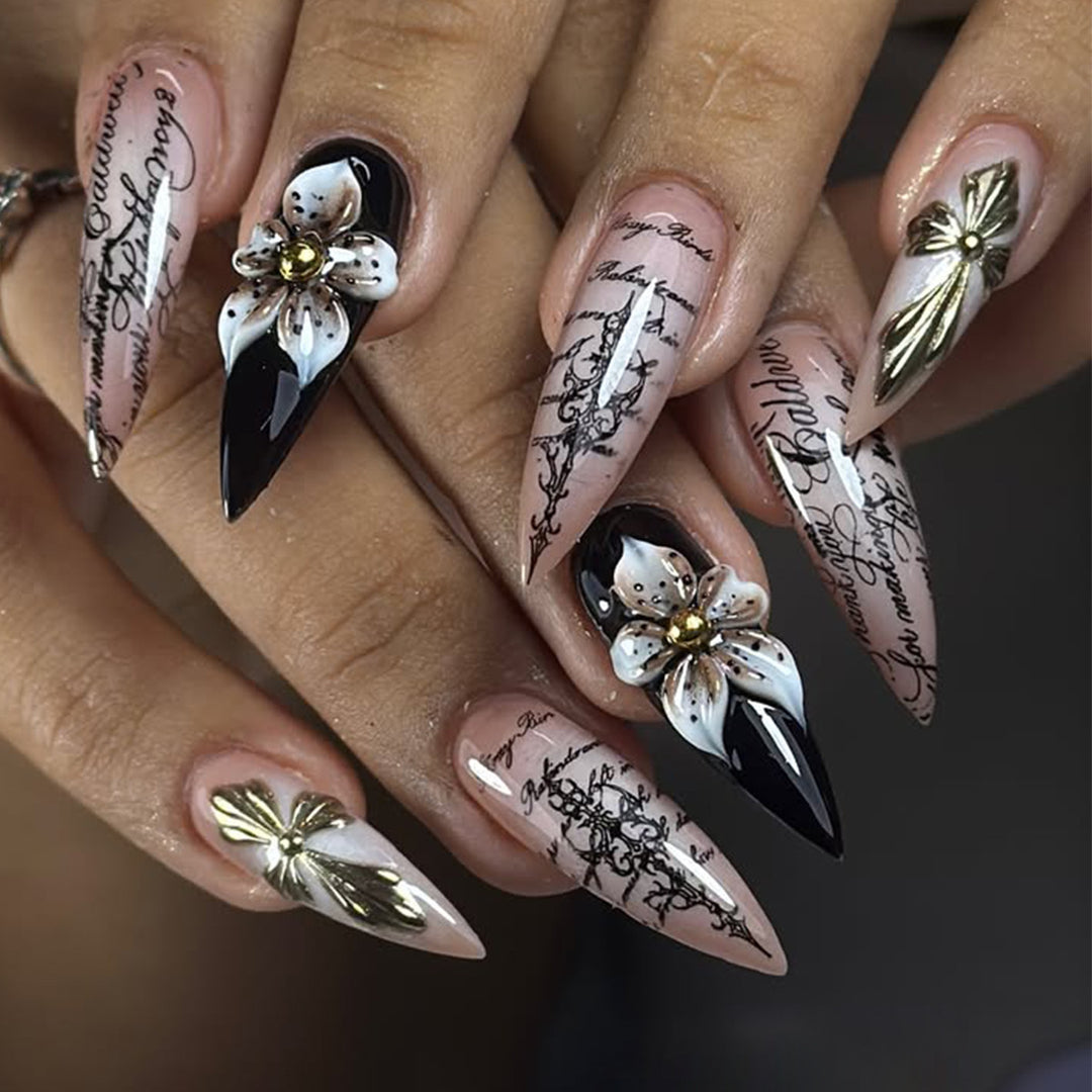 Premium Stiletto Nail Art Extensions Stornfield