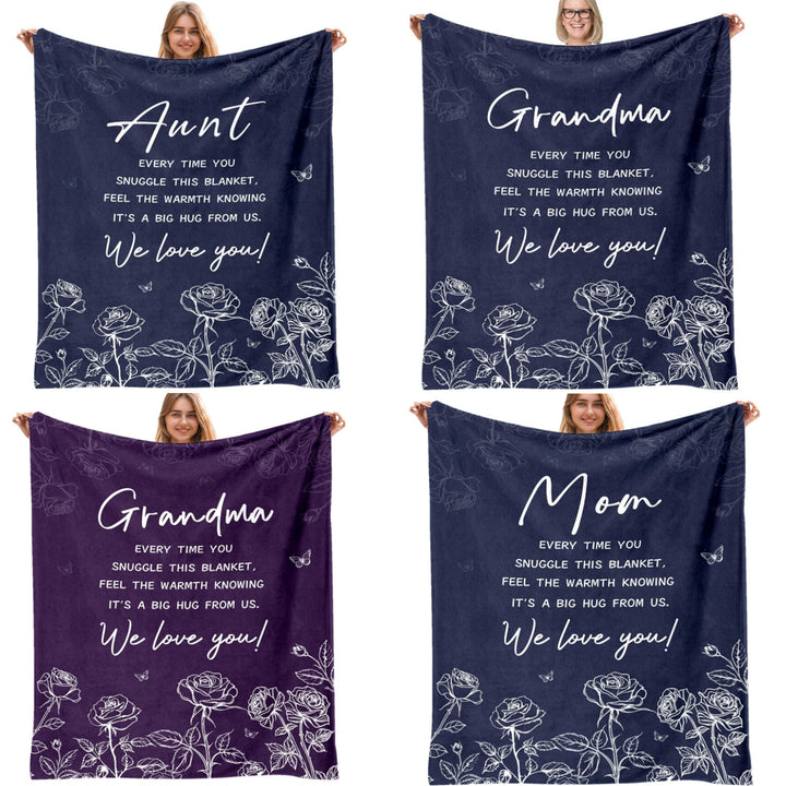 Sentimental Message Throw Blanket