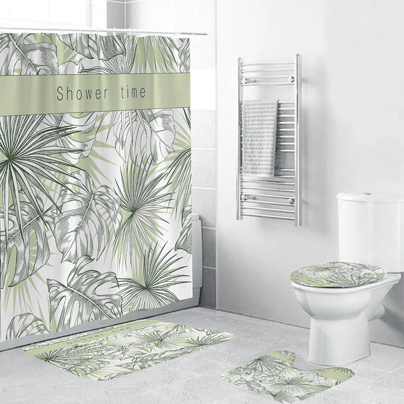 Tropical Plant Bathroom Set Stornfield