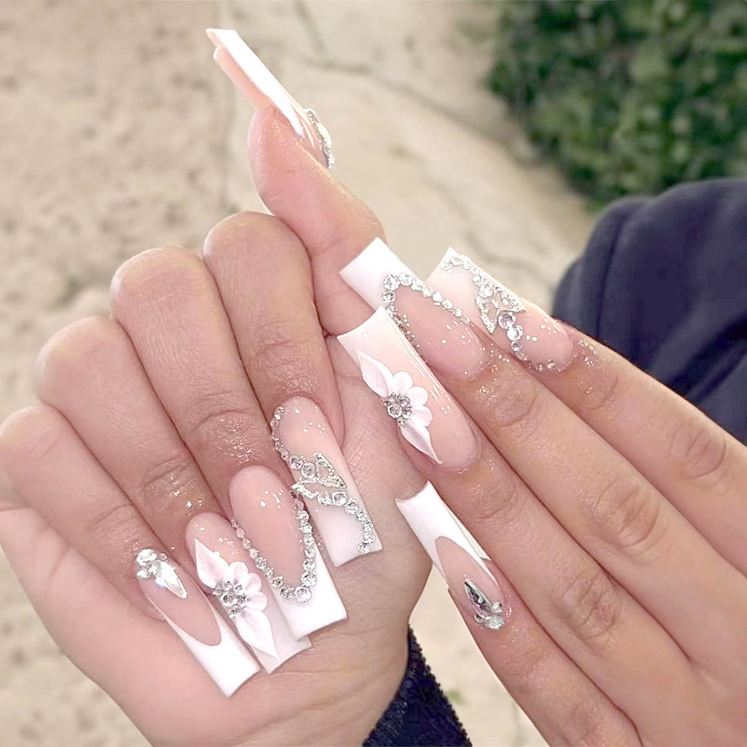 Decorative Press-On Nail Extensions Stornfield