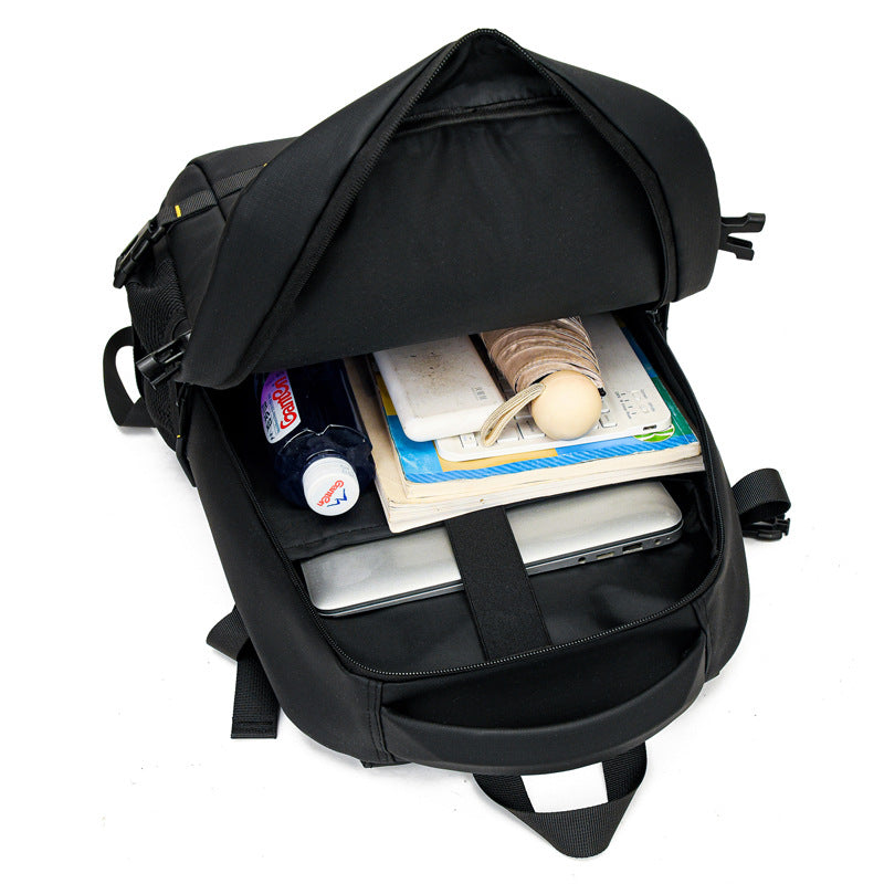 Modern backpack with multidimensional compartments and breathable back Stornfield