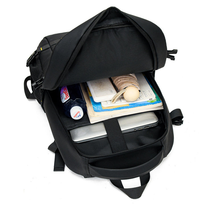 Modern backpack with multidimensional compartments and breathable back Stornfield