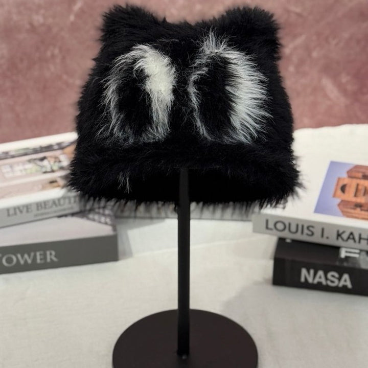 Cozy Faux Fur Cat Ears Beanie Stornfield