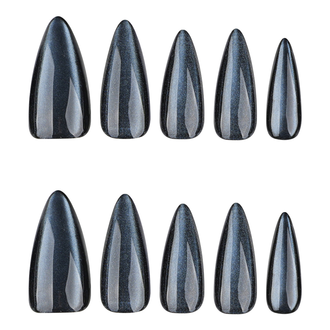 Artificial nail extensions with elegant ombre effects Stornfield