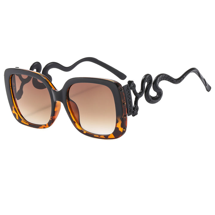 Women's extravagant designer sunglasses with luxurious snake frame Stornfield