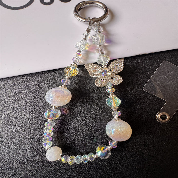 Sparkling Butterfly Charm Keychain Stornfield