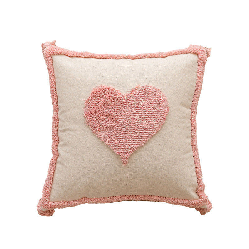 Structured Round Decorative Cushion
