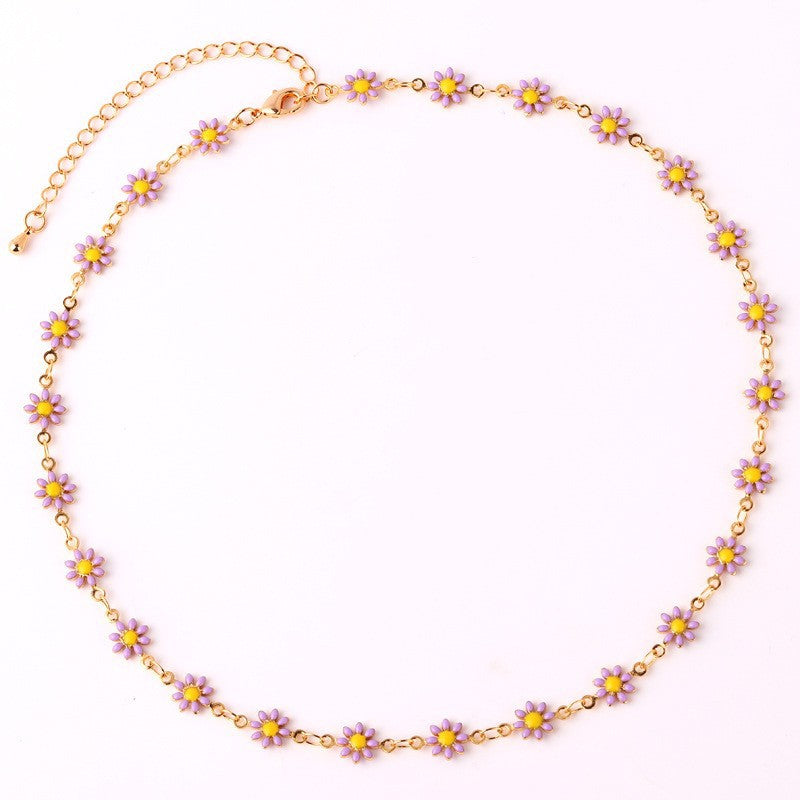 Floral Daisy Chain Necklace Stornfield