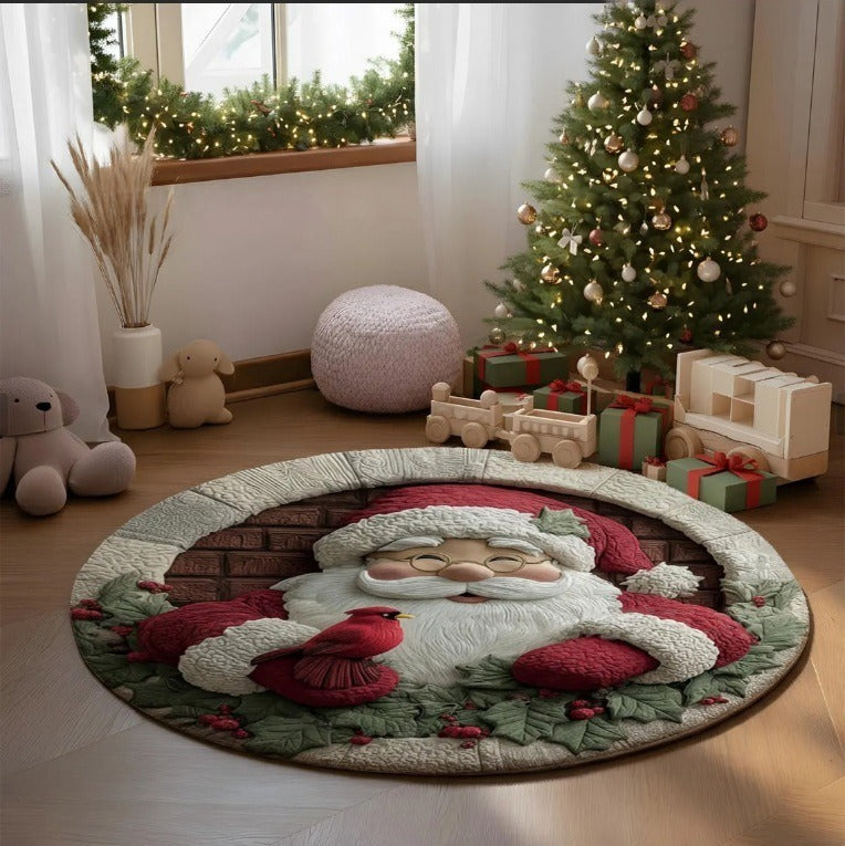 Christmas Patchwork Area Rug